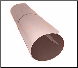 Flachblech Stahl 0,5mm 25µm Polyester